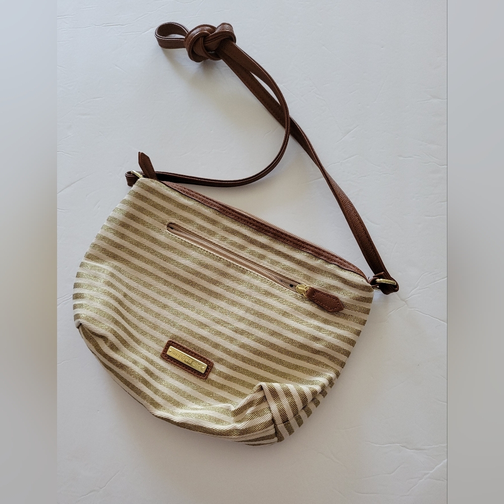 Madden Girl metallic gold bag
